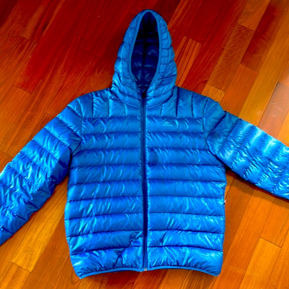 Lacoste Bright Blue Puffer - size 54